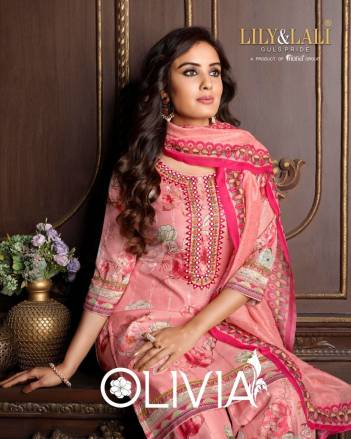 Olivia By Lily & Lali Printed Readymade Partywear Salwar Kameez